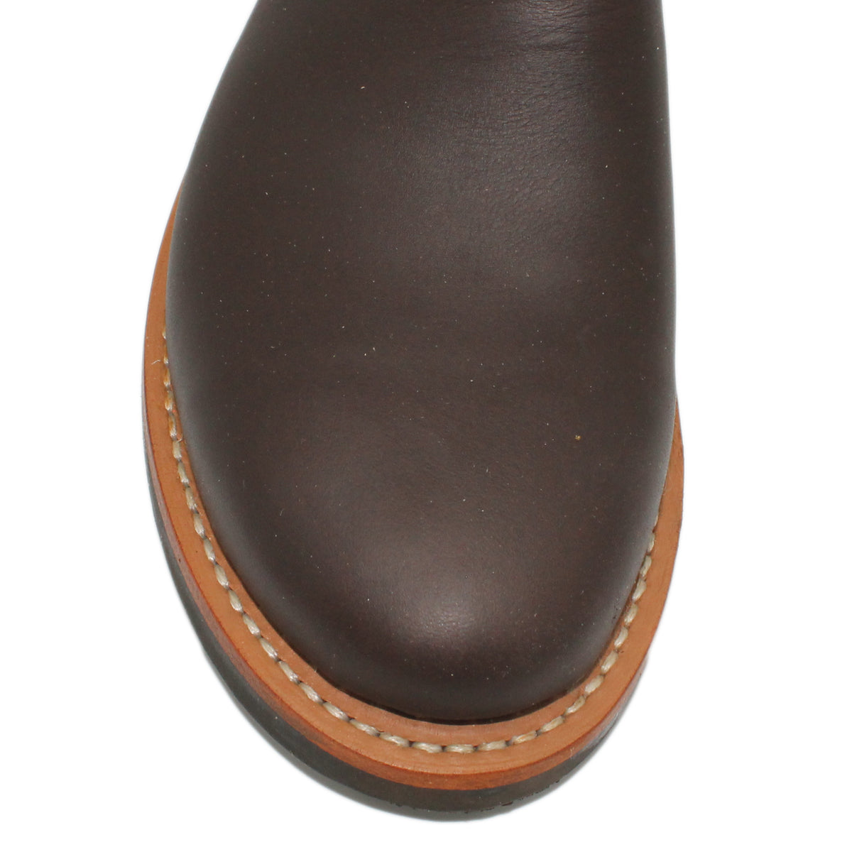 14" Brown Timberjack Upper w/ Oak Stitching
Brown Timberjack Steer Vamp
Round Toe
Block Heel
Vibram Chevron Sole