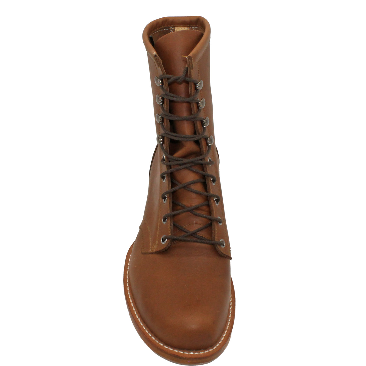 8" Lace-Up
Saddle Timberjack Steer
Munson Toe
Slightly Tapered Heel