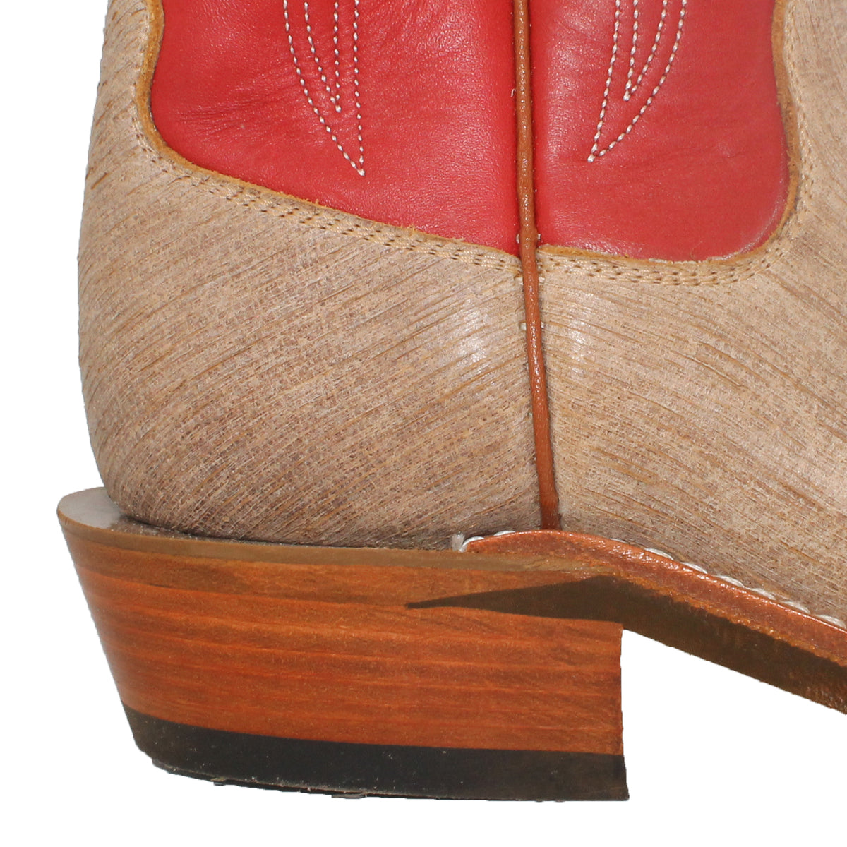 16" Wine upper w/ Tulip Stitching
Yak Vamp
Wide French Square Toe
Slightly Tapered Heel