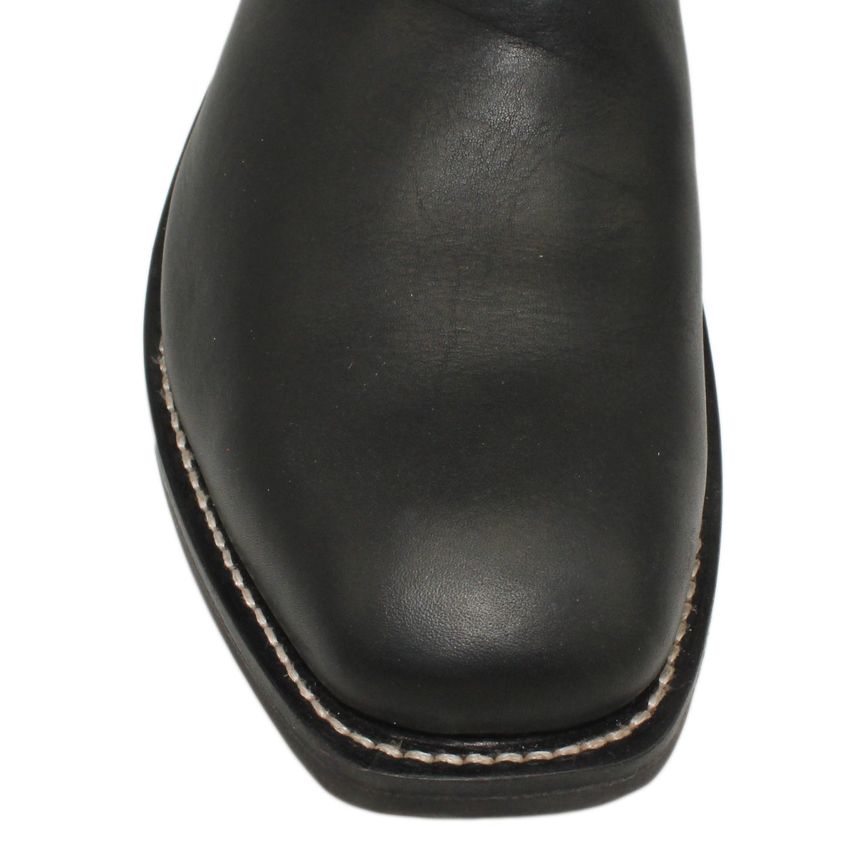 14" Wine Upper w/ Beck Classic Stitching
Black Steer Vamp
Wide French Square Toe
Slightly Tapered Heel