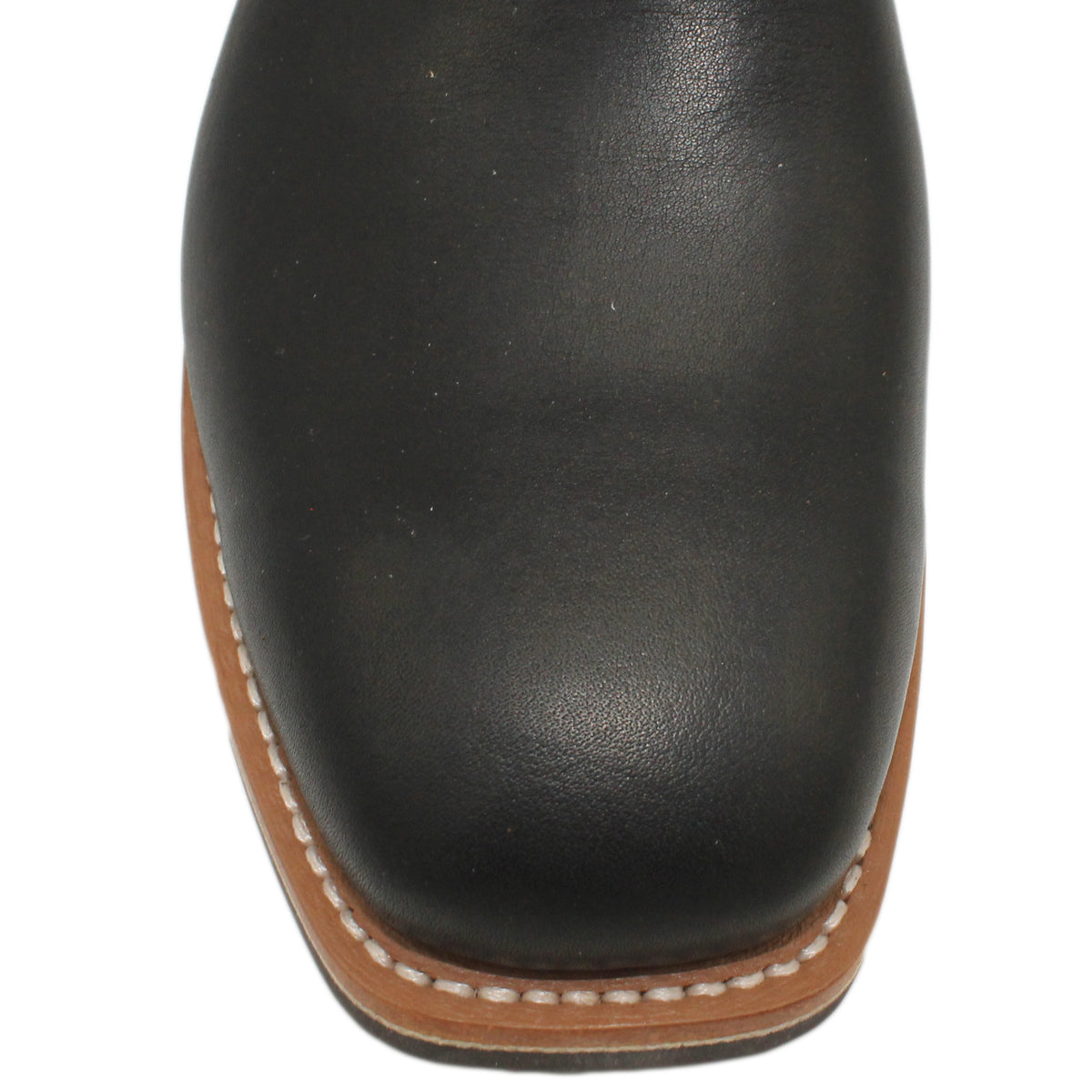12" Wine Upper w/ Loops Stitching
Black Steer Vamp
Wide French Toe
Slightly Tapered Heel