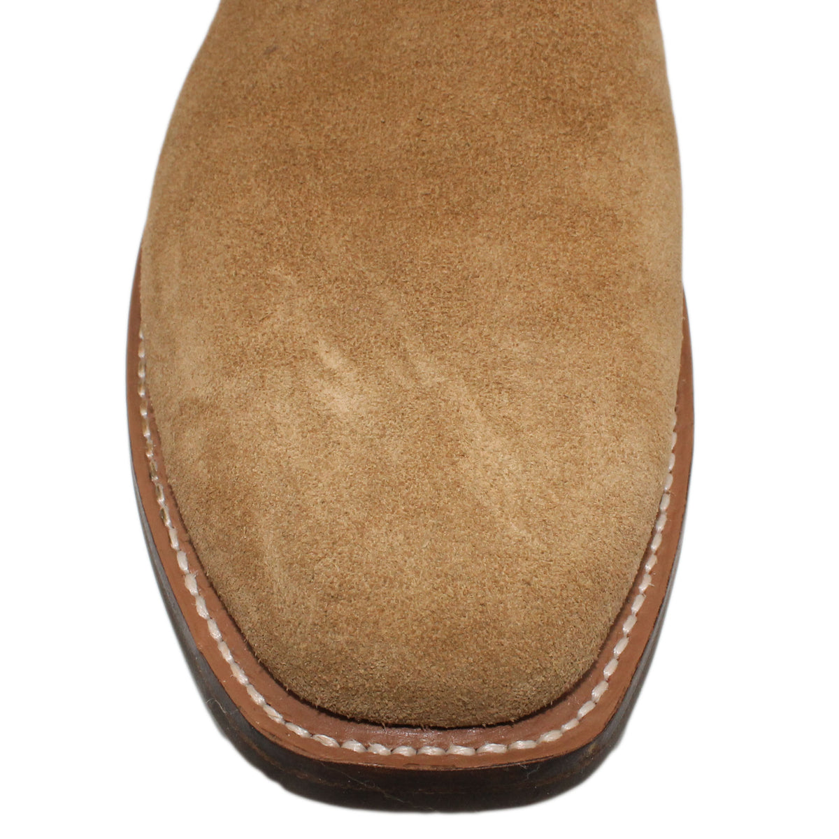 16" Wine Uppers w/ Tulip Stitching
Buckskin Rough Out Steer Vamp
Regular French Square Toe
Slightly Tapered Heel