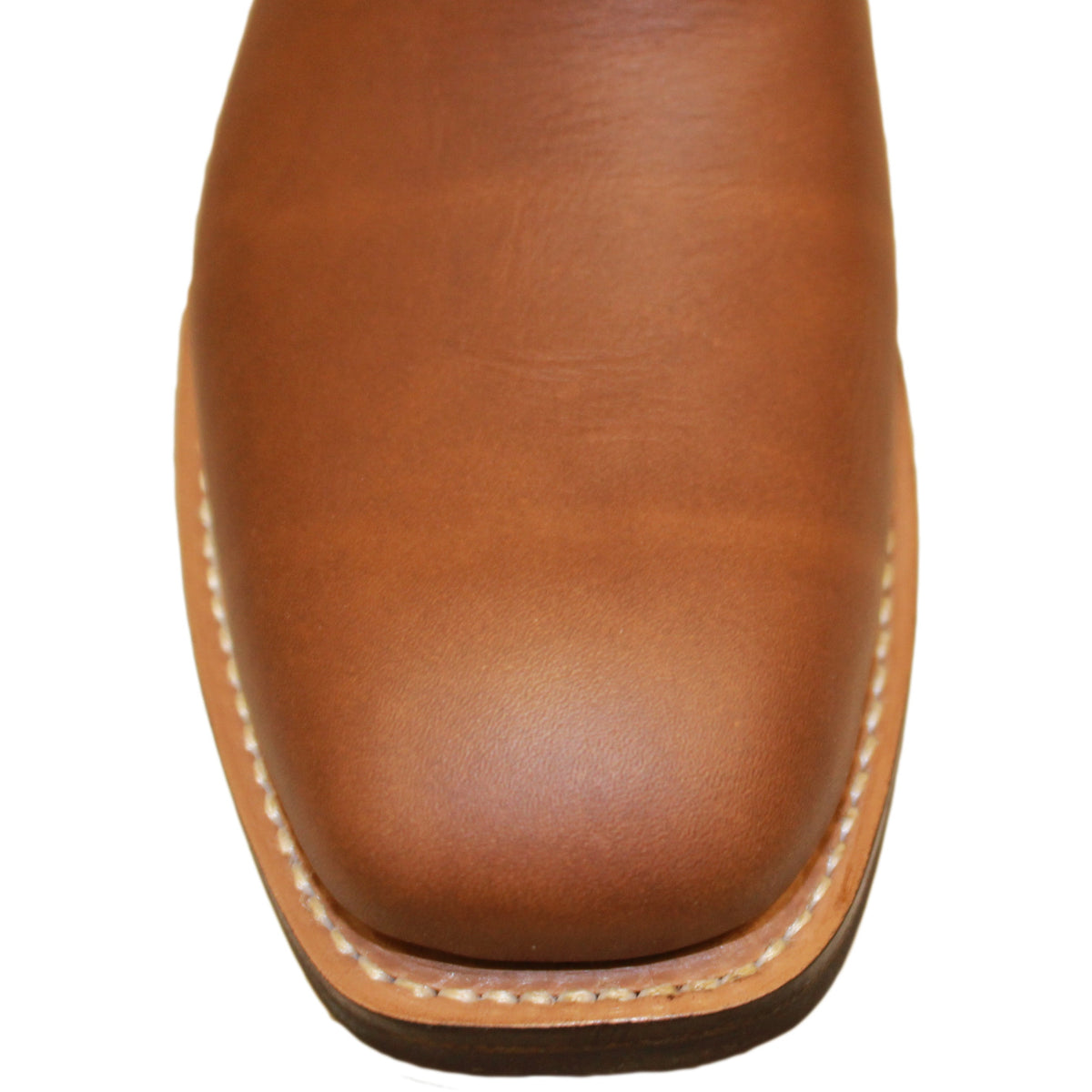 14" Blue Upper w/ Beck Classic Stitching

Saddle Timberjack Steer Vamp

Wide French Square Toe

Slightly Tapered Heel