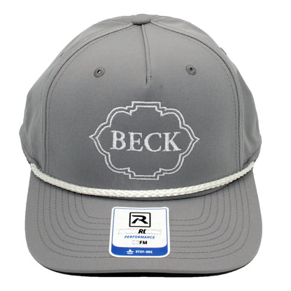 Beck Cowboy Boot's Grey Rope Hat - Beck Cowboy Boots