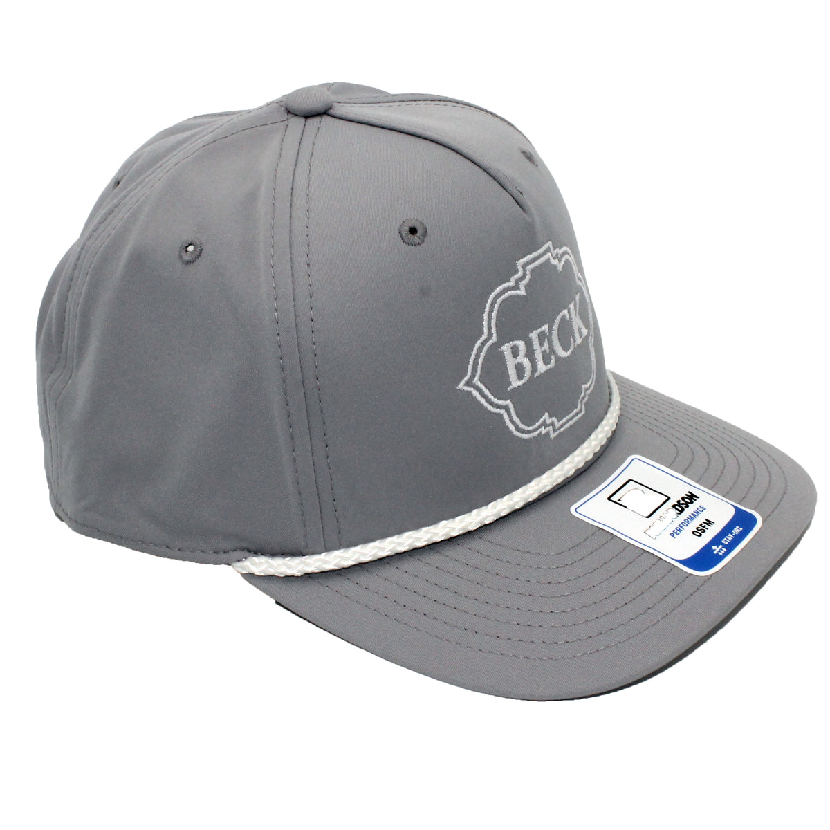 Beck Cowboy Boot's Grey Rope Hat - Beck Cowboy Boots