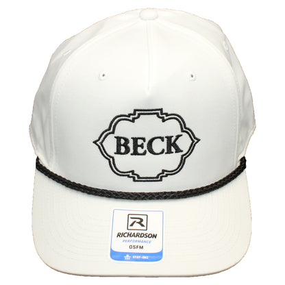 Beck Cowboy Boot's White Rope Hat - Beck Cowboy Boots