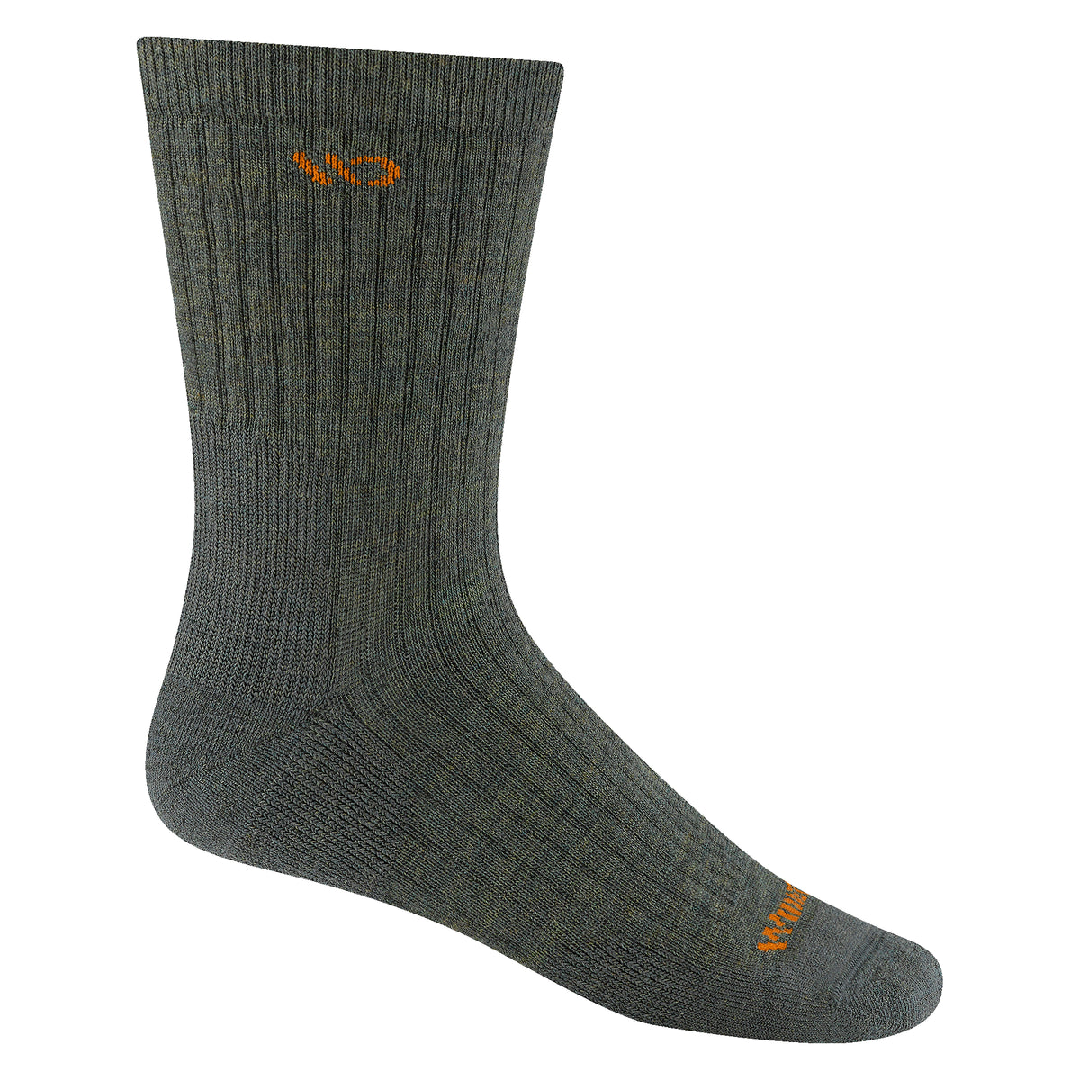 Wide Open - Men’s Solid Cushioned Micro Crew Socks - 9001 - Beck Cowboy Boots