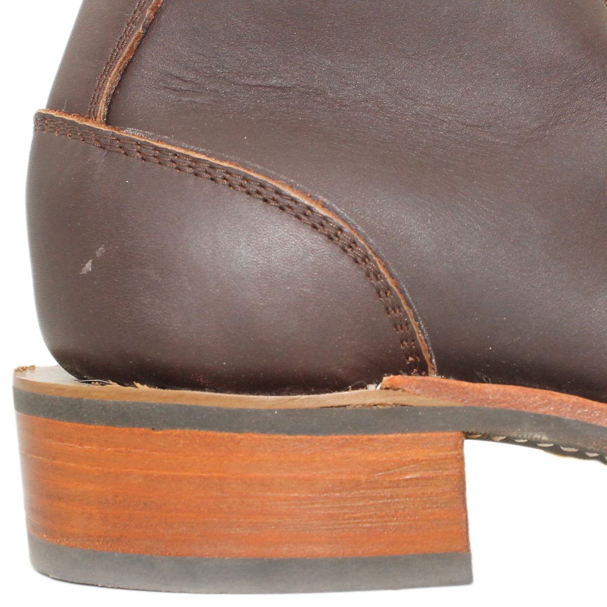 8" Lace-Up

Brown Timberjack Steer

Round Toe

Block Heel

Vibram Mini Lug Sole