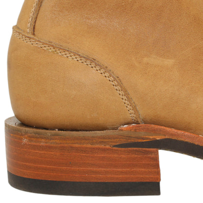 6" Lace-Up

Buckskin Steer

Round Toe

Block Heel