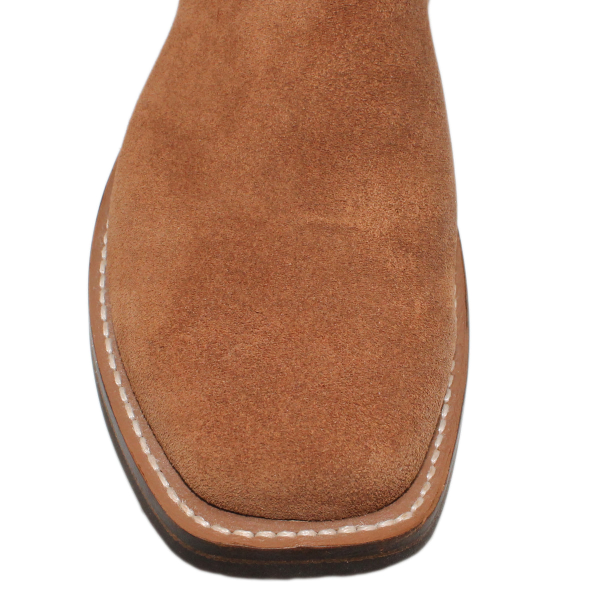 16" Red Upper w/ Tulip Stitching

Tan Timberjack Rough Out Steer Vamp

Wide French Square Toe

Slightly Tapered Heel