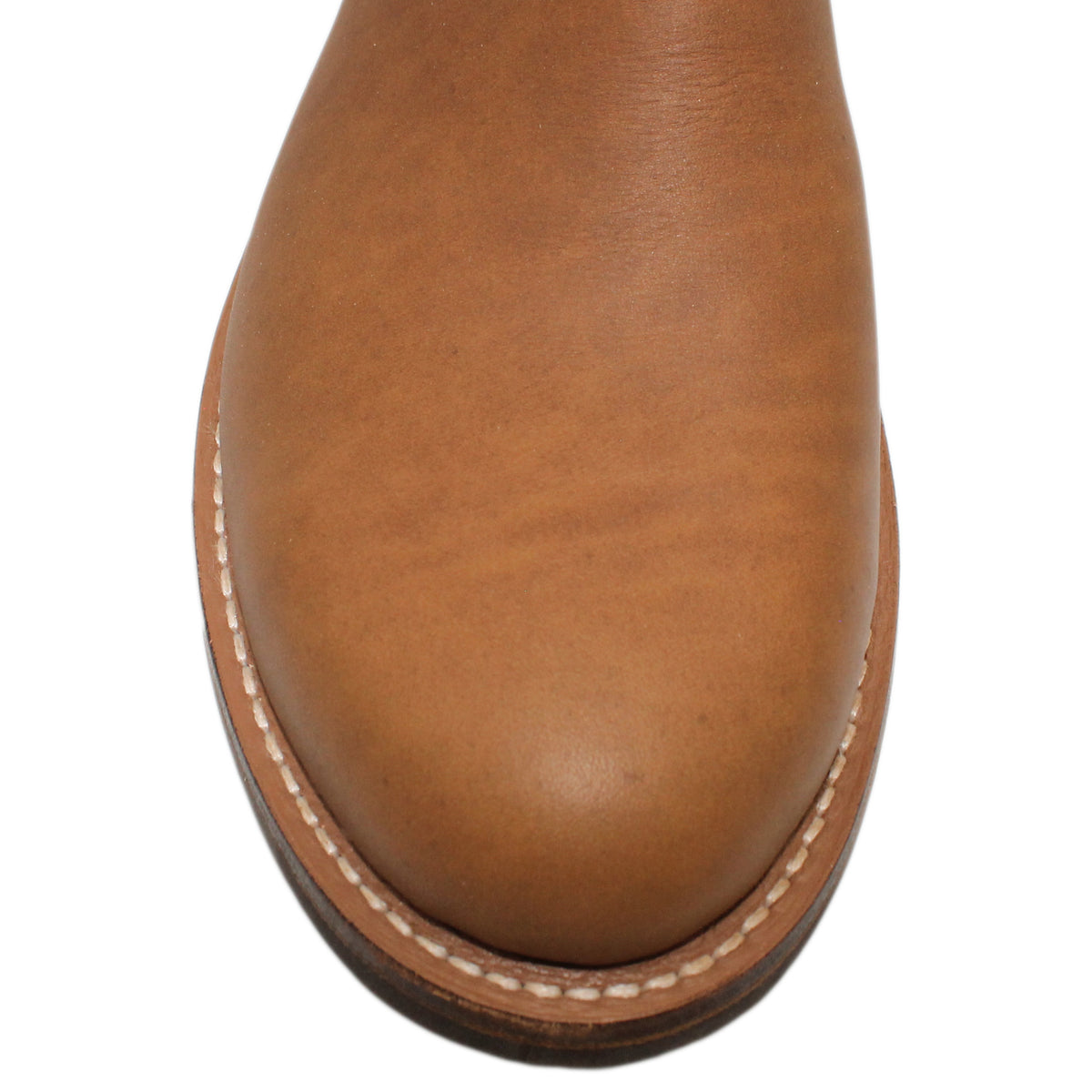 12" Wine Upper w/ Loops Stitching

Saddle Timberjack Steer Vamp

Round Toe

Block Heel