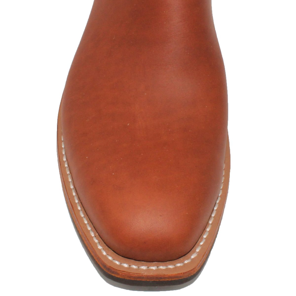 14" Wine Upper w/ Beck Classic Stitching

Tan Timberjack Steer Vamp

Regular French Square Toe

Slightly Tapered Heel